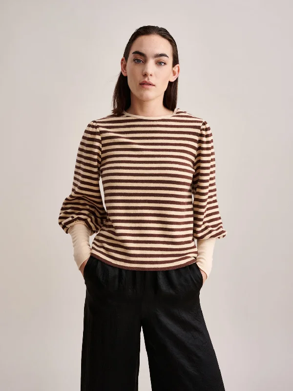 Sweatshirt Vidoum32 Vidoum32 T1663 Stripe-A