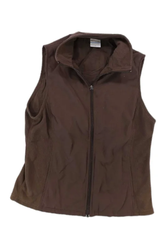 Columbia Womens Nylon Full Zip Vest