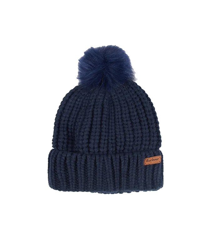 Saltburn Beanie Hat - Navy