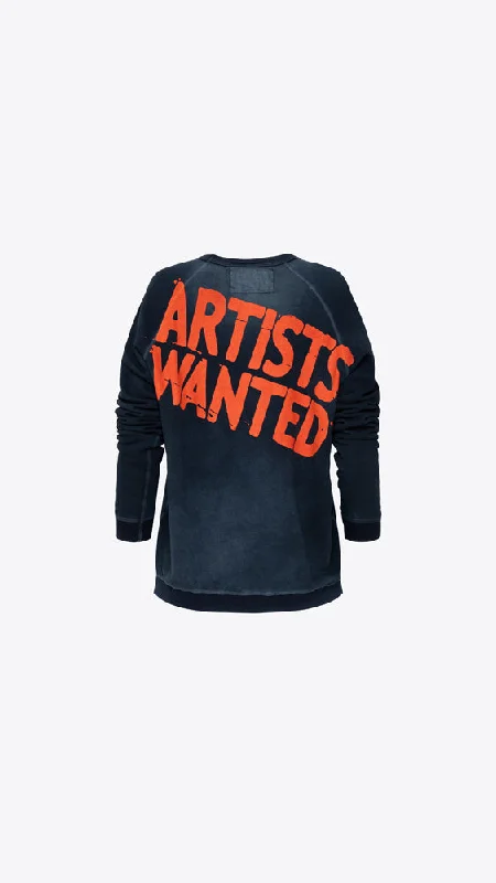 Artists Wanted Supervintage Big Raglan Yumm - Deep Space