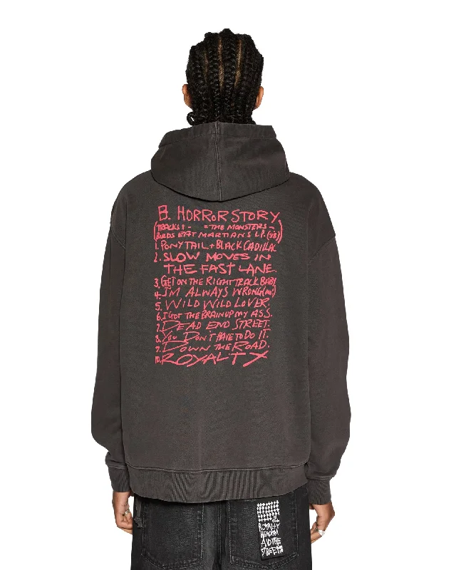 HIT LIST BIGGIE HOODIE FADED BLACK