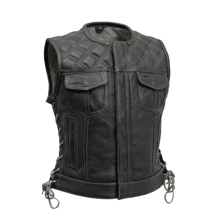 Ladies Perforated Bonnie Vest