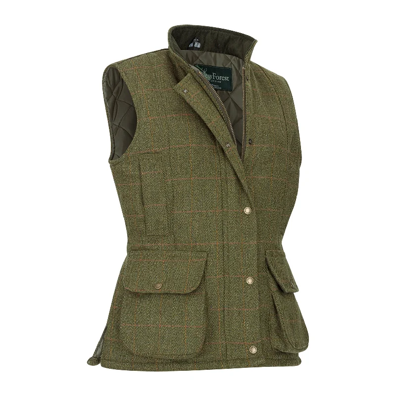 New Forest Ladies Tweed Gilet