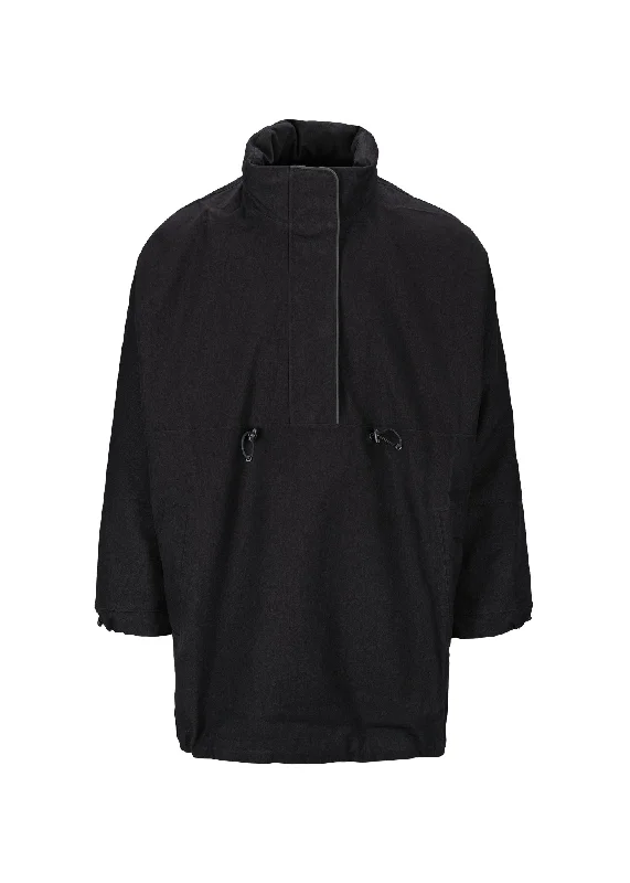 Regnbyge Anorak - New Black