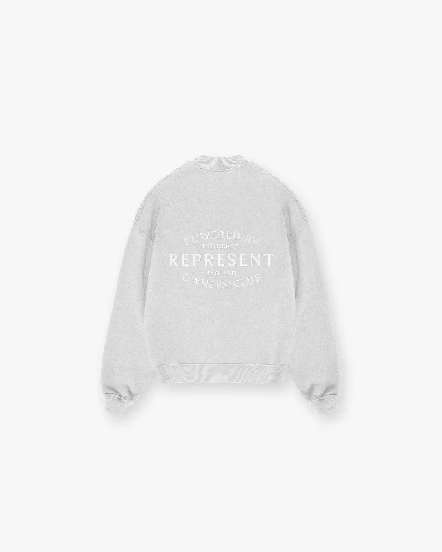 Represent Owners Club Stamp Sweater - Ash Grey