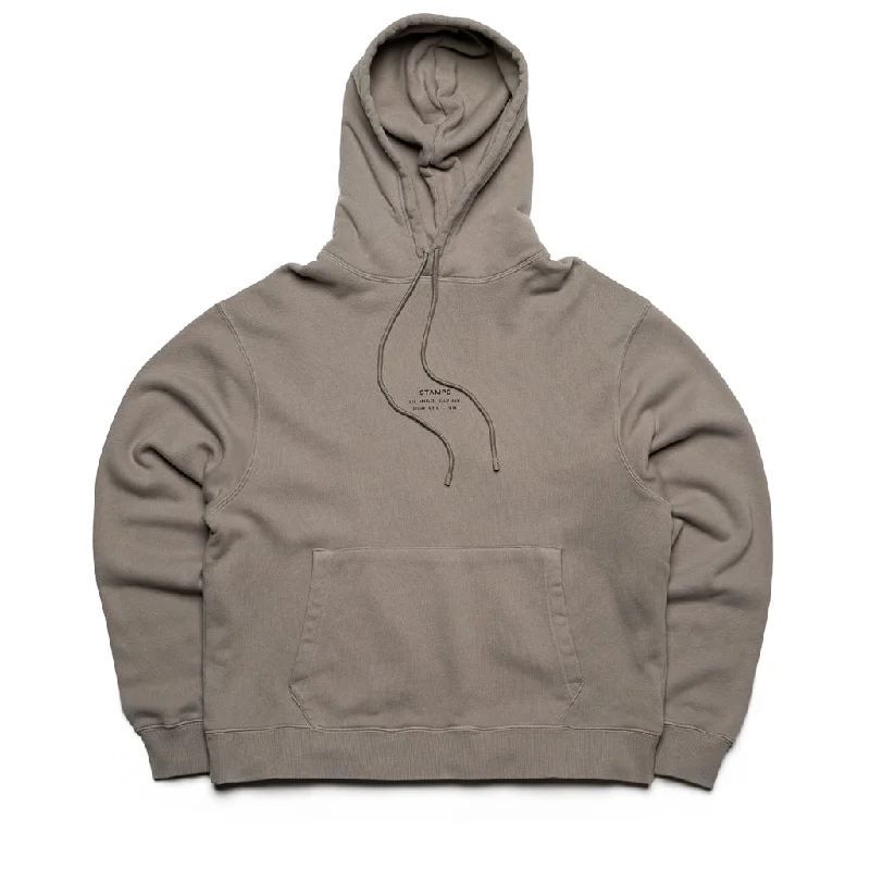 Stampd Classic Stack Logo Hoodie - Smoke