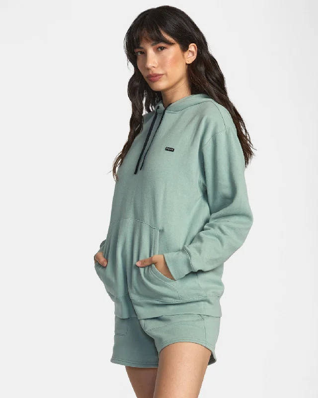 Sunday Hooded Base Layer Top - Sage