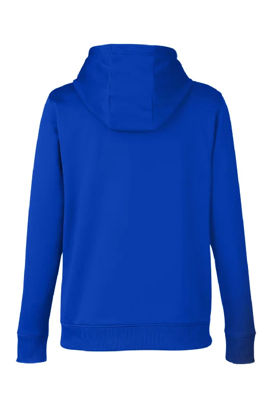 Under Armour Womens Storm Armourfleece Water Resistant Hooded Sweatshirt Hoodie - Royal Blue