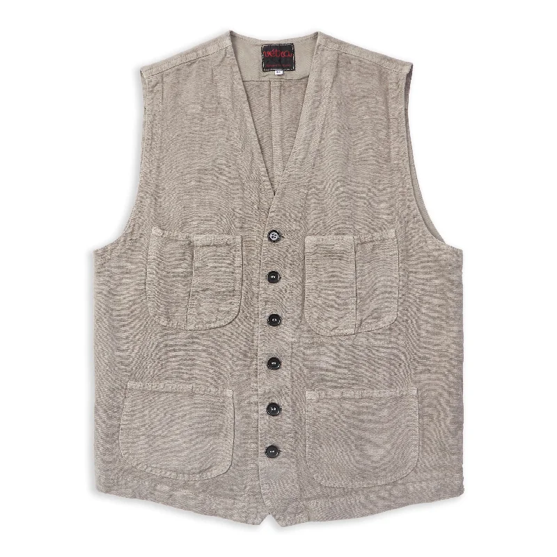 Vetra Heavy Linen Vest - Rigging