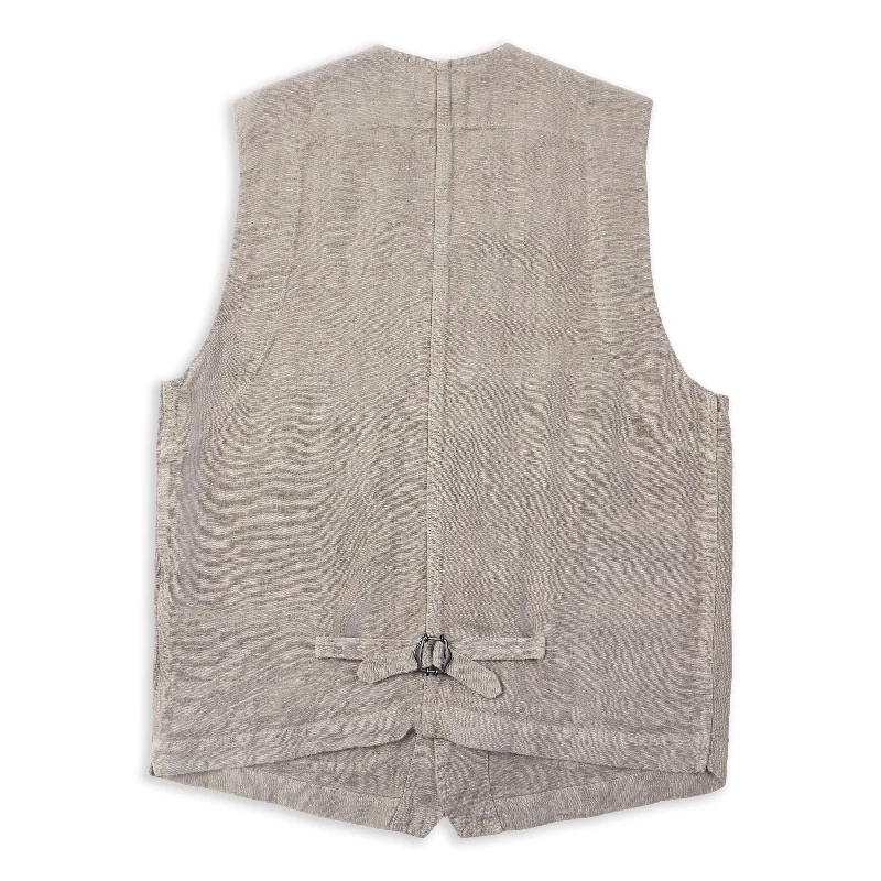 Vetra Heavy Linen Vest - Rigging