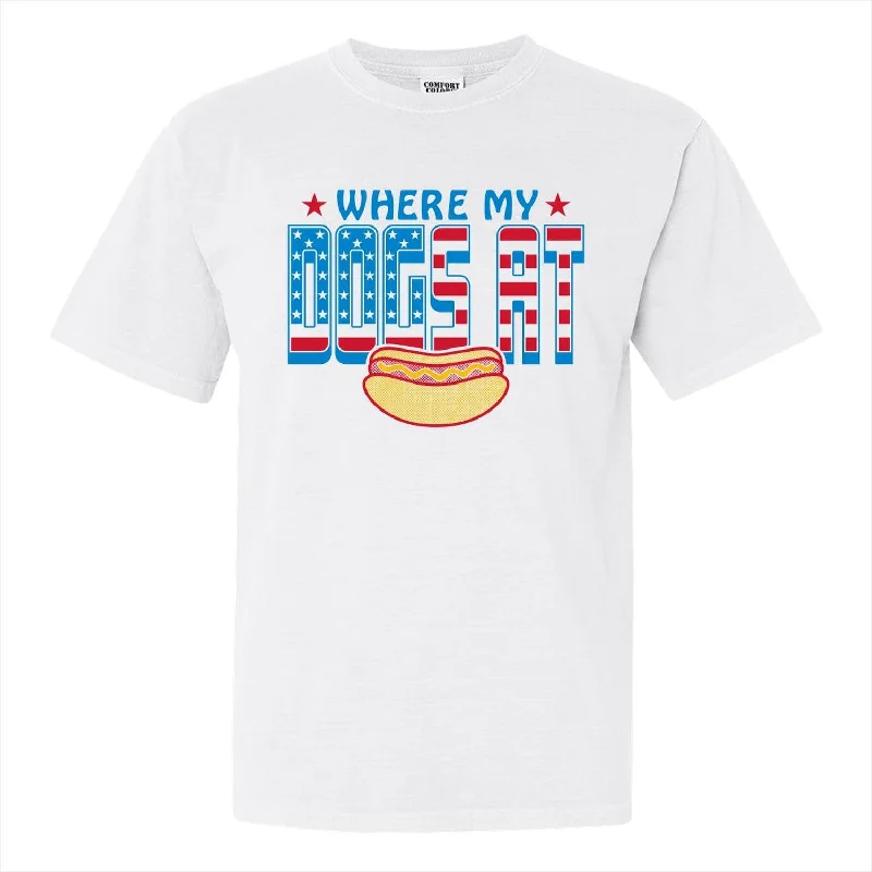 Where My Dogs At USA Tee