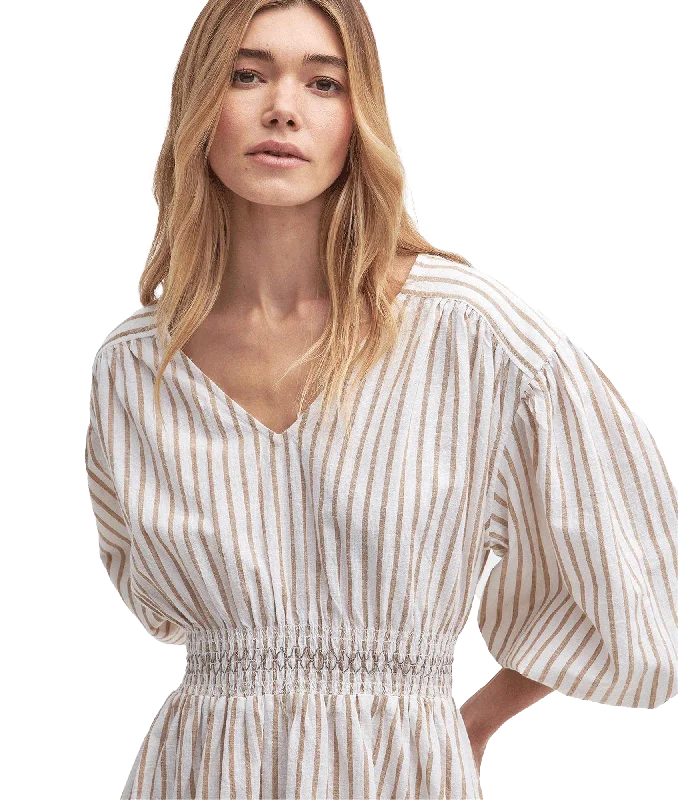 Ella Striped Mini Dress - Multi