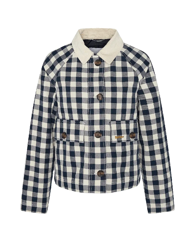 Maddison Gingham Casual Jacket - Multi