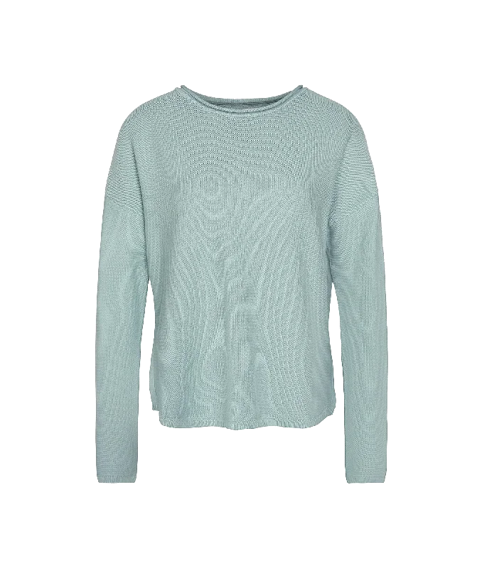 Marine Crew Neck Jumper - Blue