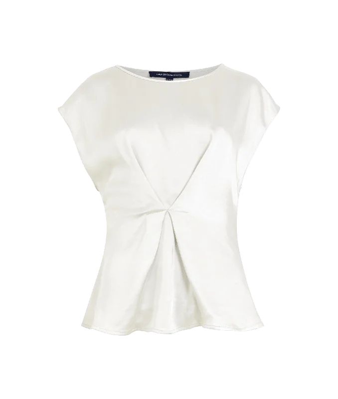 Chloetta Recycled Top - Cream