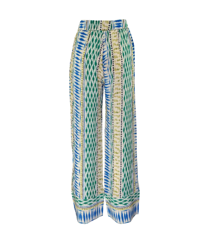 Wide Flowing Pants - Multi