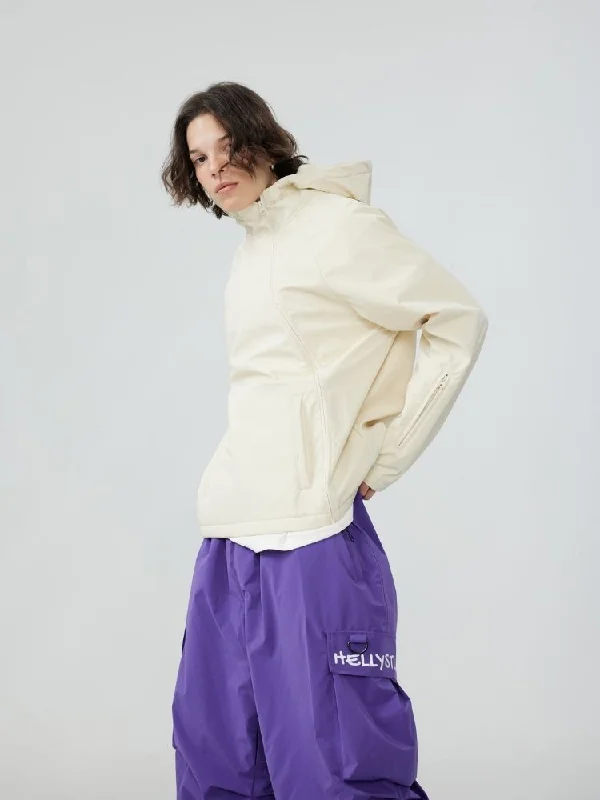 Zenventure White 3L Soft Shell ZipTwin Hoodie - Unisex