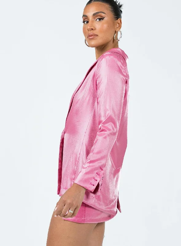 Ayres Blazer Jacket Pink