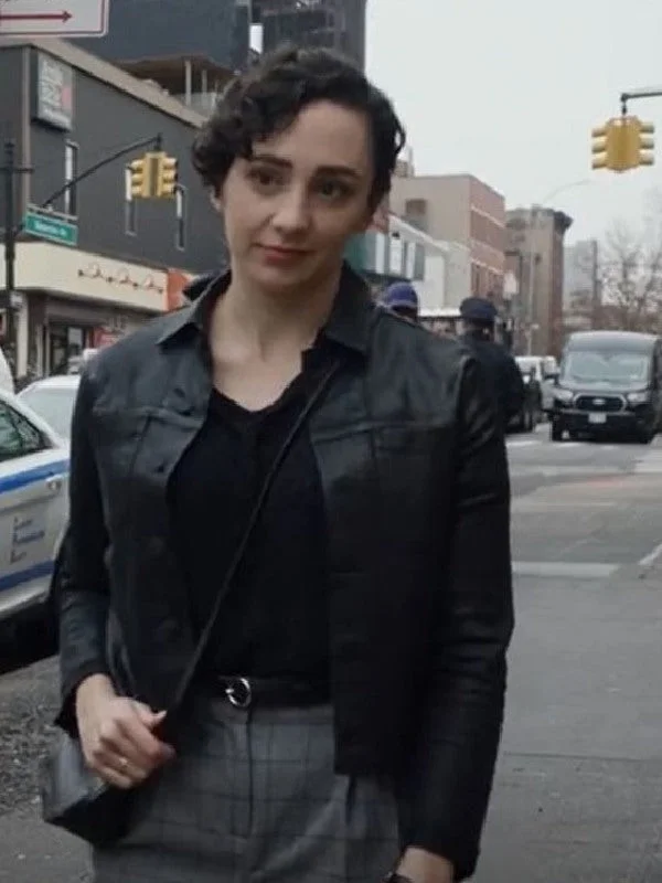 Blue Bloods Lauren Patten Leather Jacket