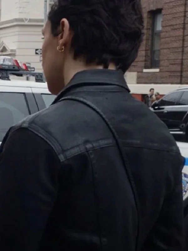 Blue Bloods Lauren Patten Leather Jacket