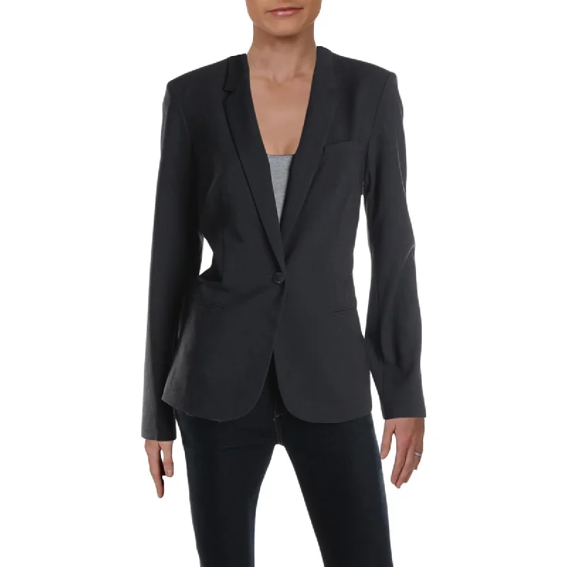 Calvin Klein Womens Suit Separate Business One-Button Blazer