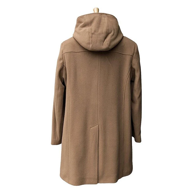 Eliz Scott Cashmere/Wool Duffle Coat Camel