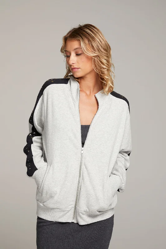 Coconut Zip Up Jacket