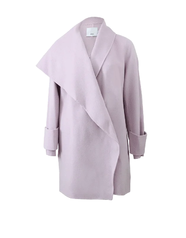 Drape Neck Coat