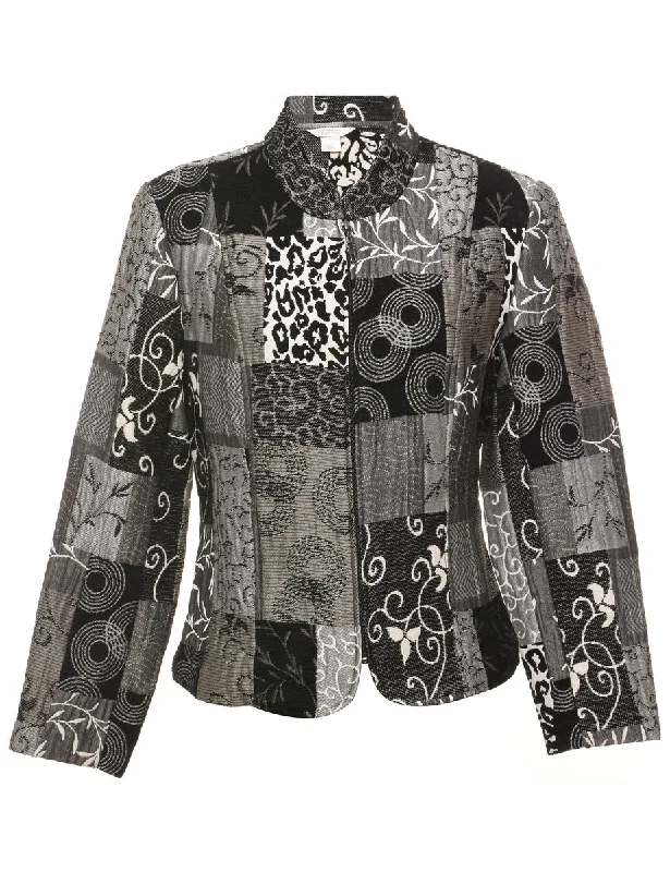 Grey Tapestry Jacket - S