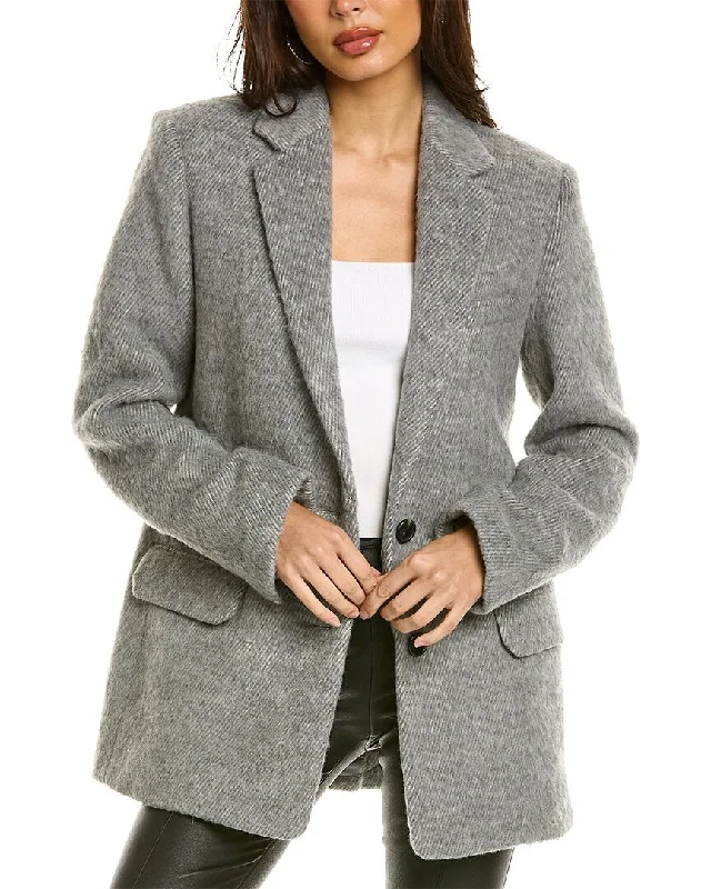 Helmut Lang Wool-Blend Blazer