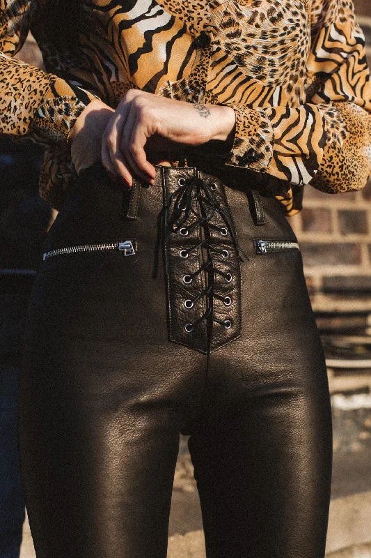 HIGH & TIGHT LEATHER PANTS