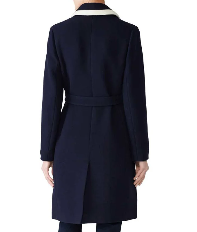 Meghan Markle Blue Coat