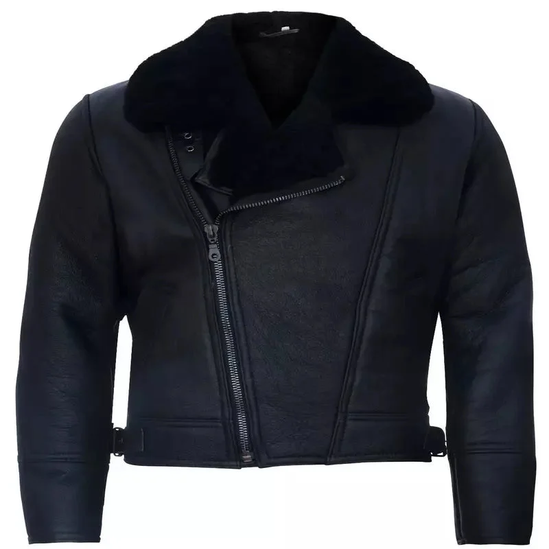 Men's Shearling Aviator B3 Jacket