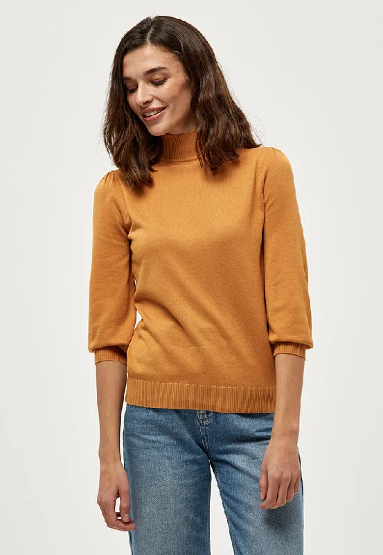 MSMersin Roll Neck Knit - Mineral Yellow