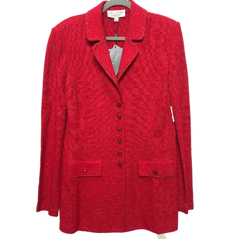 Red Blazer St. John, Size 12