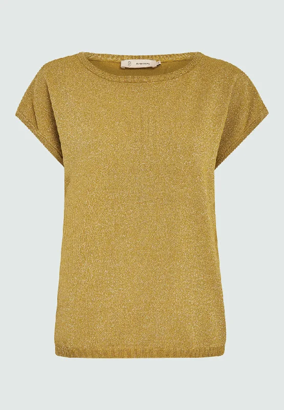 PCRemi Knit Top - Desert Sand Met.