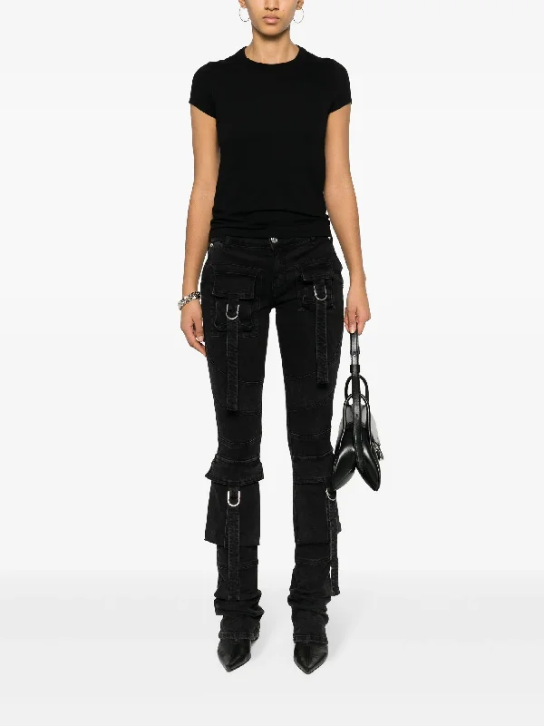 RICK OWENS Women Cropped Level T-Shirt