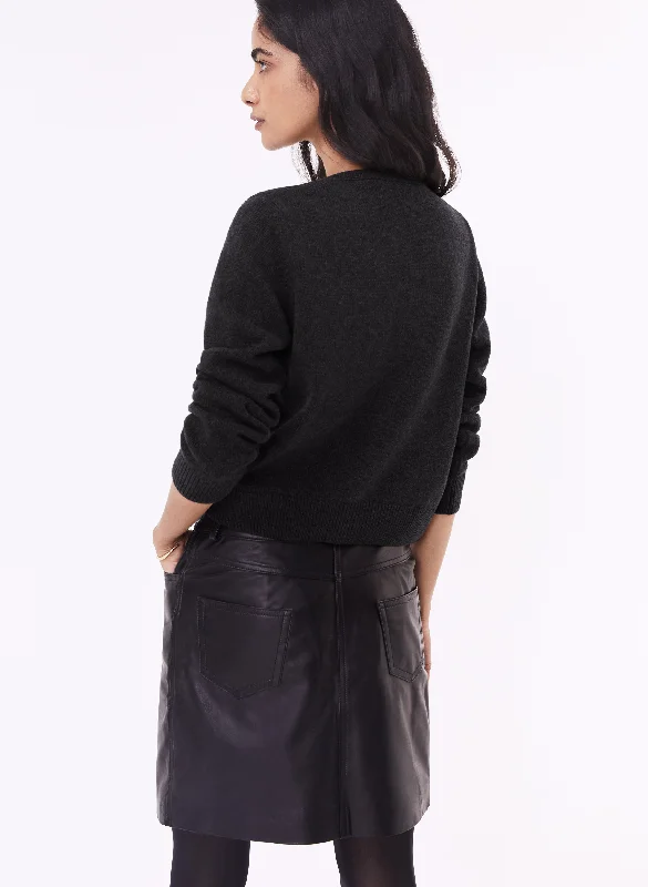 Solange Leather Skirt 