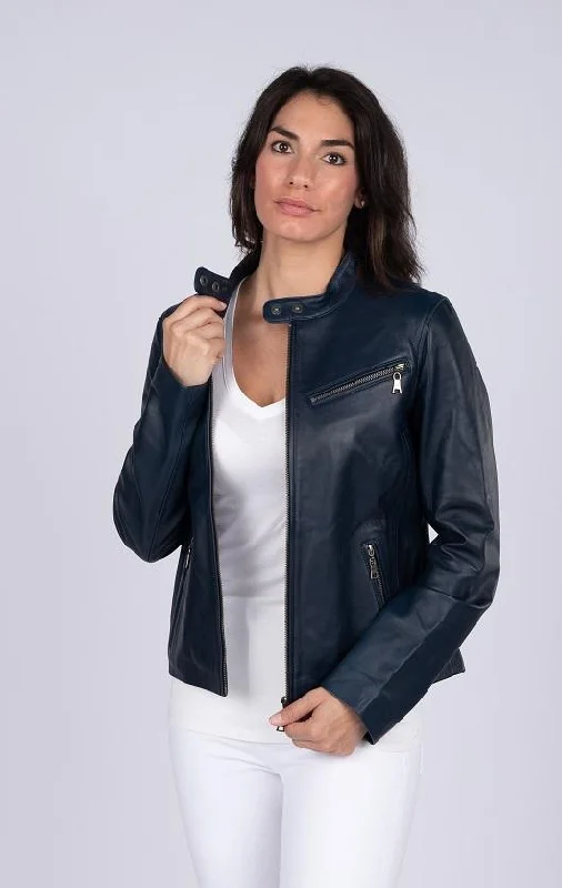 Womens Lenka Leather Jacket