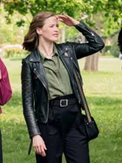 The Love Club 2023 Camille Stopps Leather Jacket