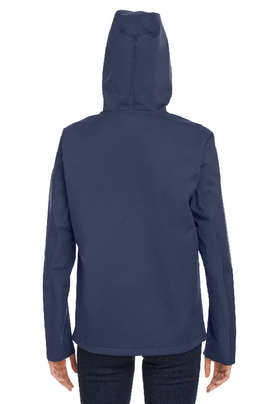 Under Armour Womens CGI Shield 2.0 Windproof & Waterproof Full Zip Hooded Jacket - Midnight Navy Blue