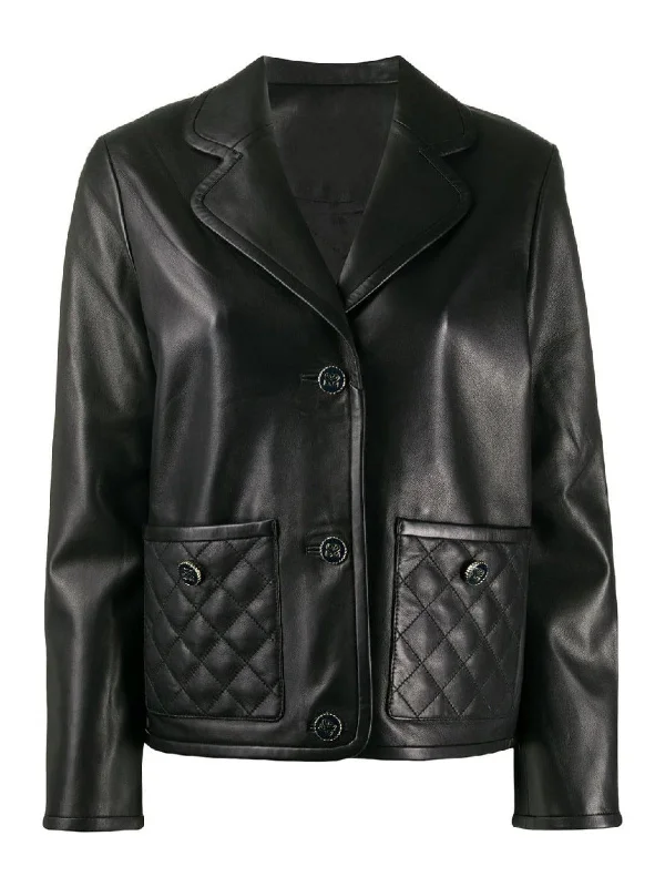 Women’s Black Real Leather Jacket