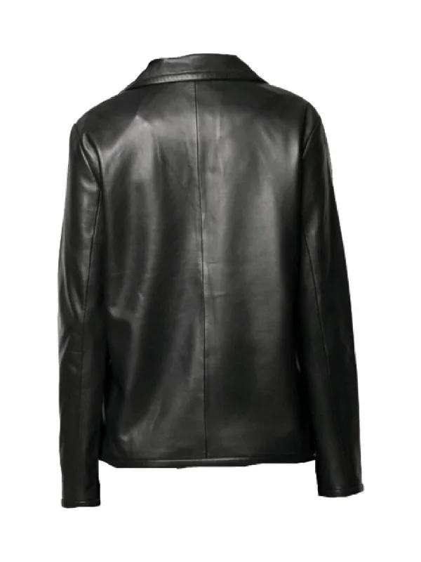 Women’s Black Real Leather Jacket