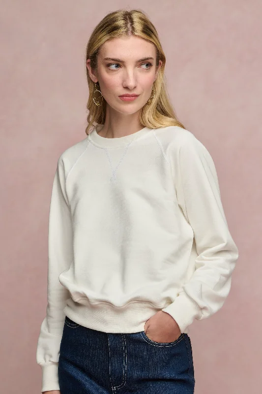 Women's Raglan Sweatshirt - Bone