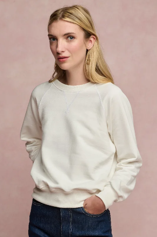 Women's Raglan Sweatshirt - Bone