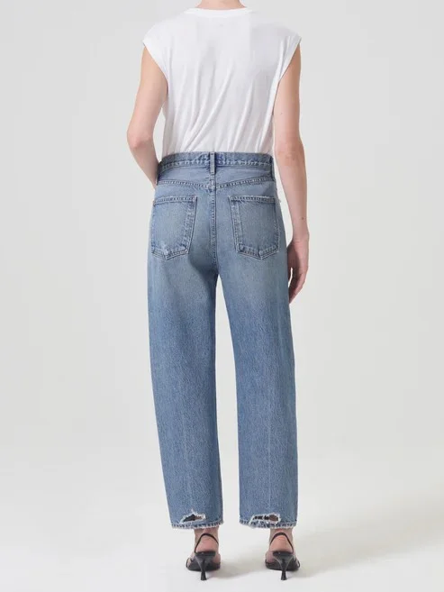 90's High Rise Straight Leg Jean