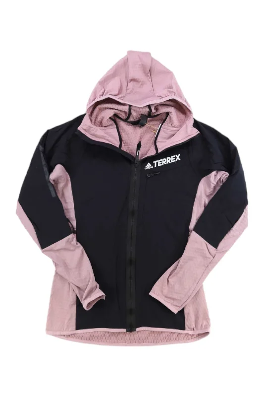 Adidas Women's Terrex Techrock Flooce Hooded Jacket