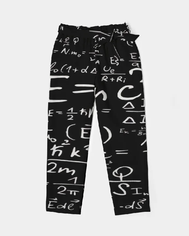 AKH E = MC squared Women's Belted Tapered Pants