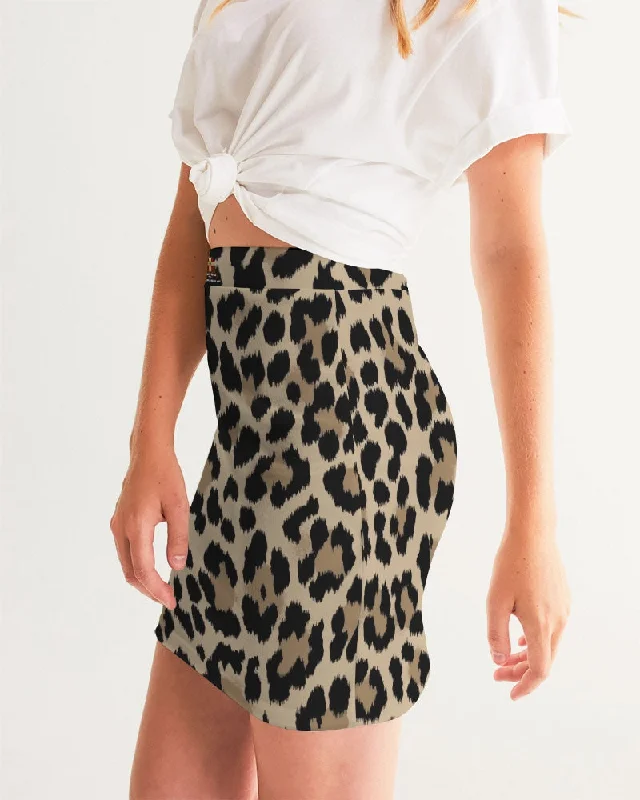 AKH Leopard Women's Mini Skirt