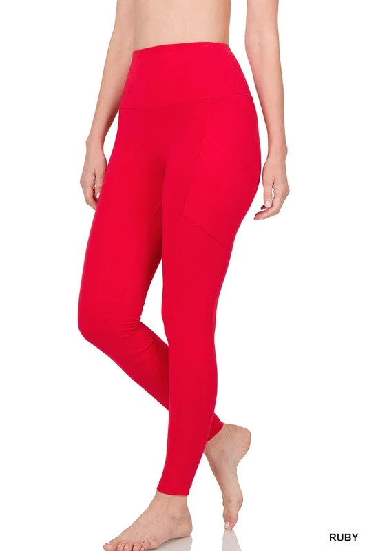 Cotton Leggings with pocket